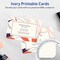 Avery Matte Ivory Postcards, 6" x 9" Rectangle Rounded Corners